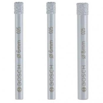 Set de brocas de diamante Expert for Ceramic (6/6/8)