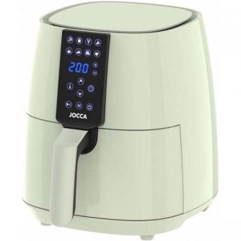 Jocca Freidora de Aire Digital 3.8L 1450W Pantalla Táctil LCD 8 Programas Temporizador 60 Minutos Protección Sobrecalentamiento Libre BPA PFOA Color
