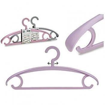 Bigbuy Home S3601048 Percha de Plástico, 3 x 20 x 41.3 cm