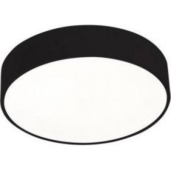 Plafón Led Caprice Acrílico Negro 5,4 Cm 2040lm 3000K Atenuación de corte de fase