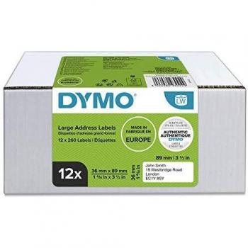 DYMO LW Etiquetas grandes para direcciones 36 x 89 mm S0722410