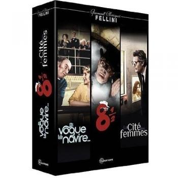 Coffret Fellini : 8 1/2 + Et vogue le navire... + La cité des femmes [Francia] [DVD]