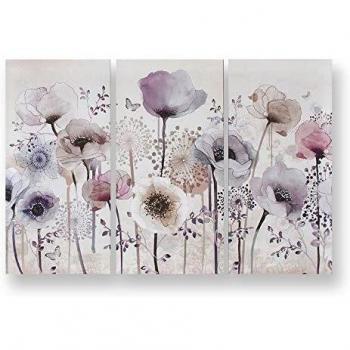 Set de Lienzos Clásicos de Amapolas - 3 Piezas - 90x60cm