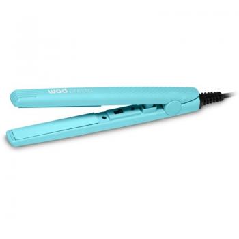 Plancha de Pelo Presta Blue - Plancha alisadora, color azul, 1 unidad, diseño ergonómico, placas de cerámica para un deslizamiento suave, temperatura ajustable, calentamiento rápido
