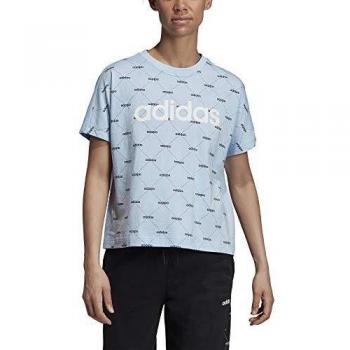 adidas W Core FAV T Camiseta, Mujer, azubri/Negro, M