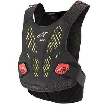Alpinestars Sequence Chest Protector - Black/Red - XS/S