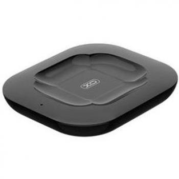 XO Base de Carga Inalámbrica WX017 para AirPods 2 / Pro, 10W, Color Negro