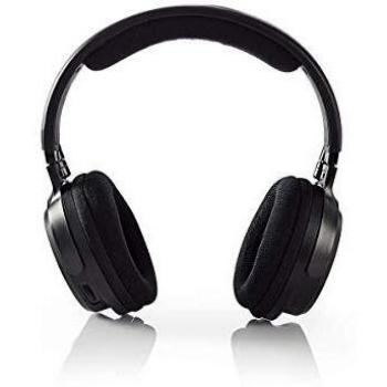 Nedis - Auriculares de Diadema Inalámbricos - Frecuencia de Radio