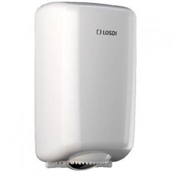 Losdi CP-528-B Dispensador Papel Mini Mecha, Blanco
