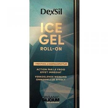 Dexsil Ice Gel Rollon 50 Ml - Alivio Rápido, gel roll-on para alivio rápido de dolores musculares y articulares