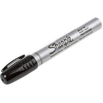 Paper Mate S0945720 - Marcador permanente, punta cónica 1 mm, color negro