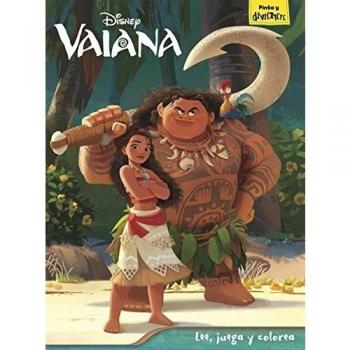 Vaiana. Lee, juega y colorea