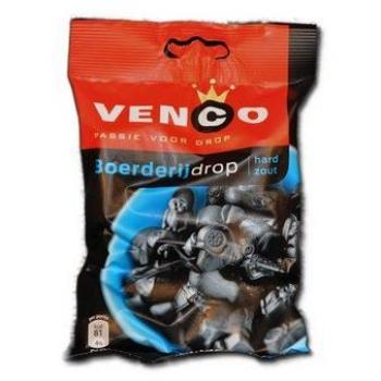 Venco Boerderij Drop hard Zout/Farm Licorice hard salty, 6.1 oz