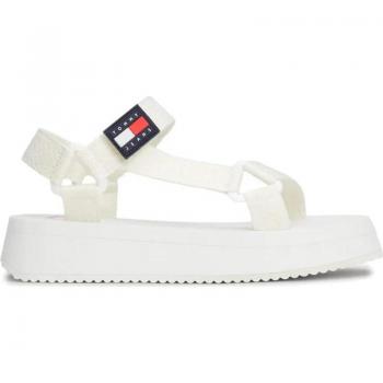 SANDALIAS DE PLATAFORMA TOMMY JEANS EN0EN02466 BLANCO
