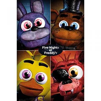 GB Eye LTD, Five Nights at Freddys, Quad, Maxi Poster, 61 x 91,5 cm