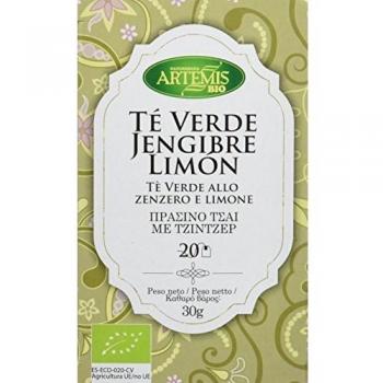 INFUSION TE VERDE JENGIBRE LIMON ECO CAJA DE 20 FILTROS