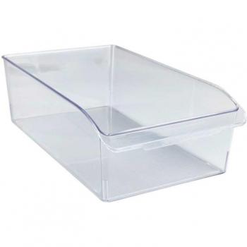 Organizador de cocina transparente L - 21x11x37 cm - PET apto para contacto alimentario