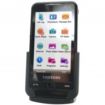 Carcomm CPPH-603 Manos Libres soporte para teléfono en el coche para Samsung Omnia