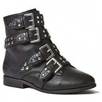 Guess - Botas de Sintético Niñas, Negro