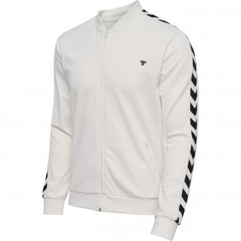 Chaqueta Hummel Archive Hombre - Sudadera Regular Poly blanca, talla L