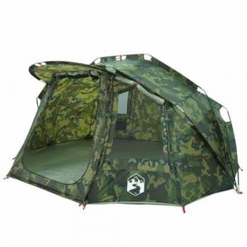 Tienda de Pesca Impermeable Camuflaje para 5 Personas