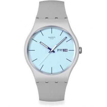 Reloj Unisex Swatch Essentials Blueberry Sky SO29M702 de plástico