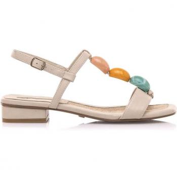 Sandalia plana mujer beige Mariamare 68305