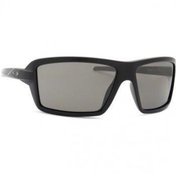 Oakley Cables OO 9129 01 63 Sunglasses, Brown, Male, Size: 63 MM