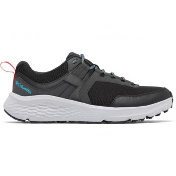 Columbia Zapatillas de hombre KONOS™ LOW - Zapatillas de senderismo, color negro, diseño ligero y transpirable, suela con buen agarre, ideal para actividades al aire libre
