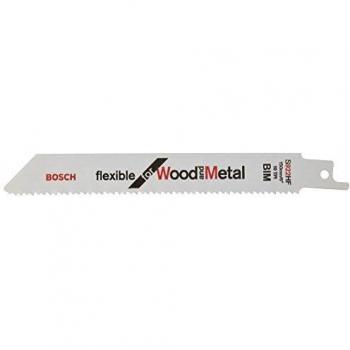 Bosch Professional 100 unidades Hoja de sierra sable S 922 HF Flexible for Wood and Metal