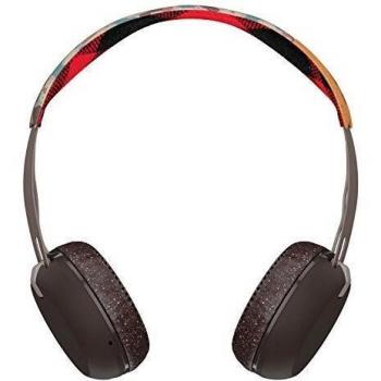 Skullcandy Grind Wireless On-Ear, Auriculares inalámbrico, Bluetooth, Camo/Marrón