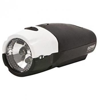 Spanninga Goma Luz de Bicicleta, Hombre, Blanco, M