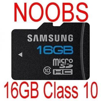 Vivian Preloaded Latest NOOBS 16gb Class 10 Microsd Card with Sd Adapter for Raspberry Pi Operation System