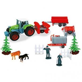 Mondo Set tractor y accesorios granja 58017 , color/modelo surtido