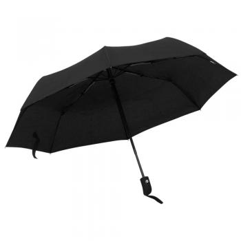 Paraguas plegable automático de 95 cm negro
