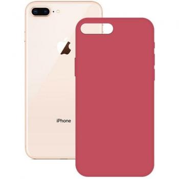 Funda KSIX Soft Silicone Fucsia para iPhone 7/8/SE 2020