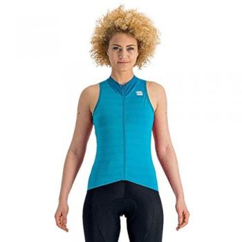 Maillot Sportful Kelly Sin Mangas Azul Claro Mujer S