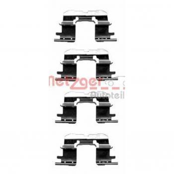 Kit de accesorios para pastillas de freno METZGER 109-1227