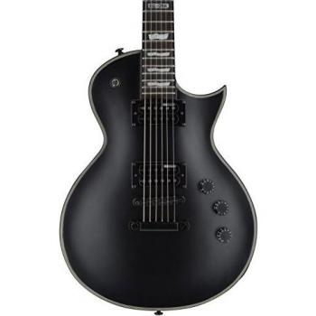 ESP LTD EC-256 Black Satin Electric Guitar - Single Cut Design