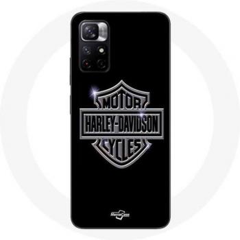 Smartphone Redmi Note 11 5G con logo de Harley Davidson, gris y negro
