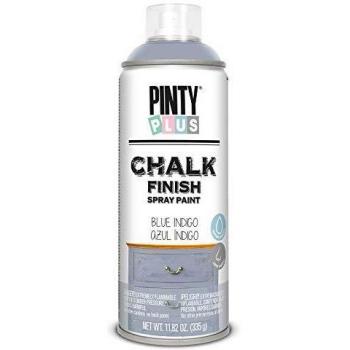 PINTYPLUS CHALK 795 Pintura Spray a la Tiza 520cc Azul Indigo CK795, Añil, 335 g