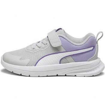 Zapatillas Deportivas Infantiles Puma Evolve Run Mesh Gris claro