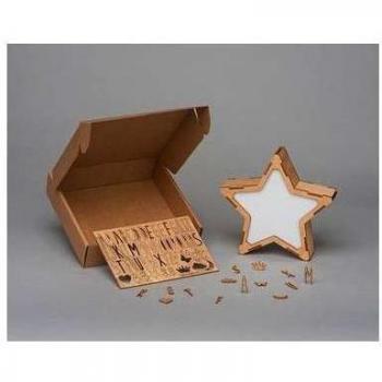 Estrella Luminosa Personalizable con Toma USB