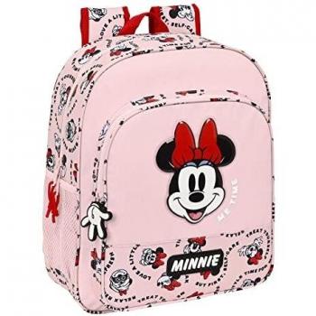 Safta MINNIE MOUSE Me Time - Mochila Escolar Niño, Mochila Infantil, Adaptable a Carro, Ideal para Niños