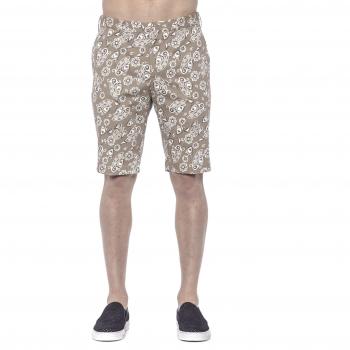 PT Torino Beige Cotton Short - IT46 | S