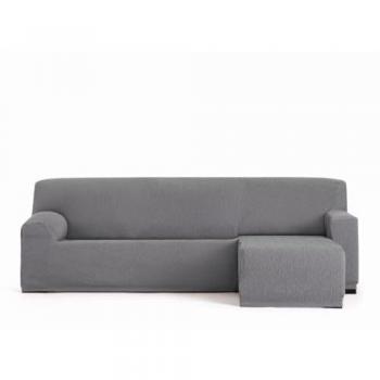 Funda para chaise longue de brazo corto izquierdo Eysa TROYA Gris 170 x 110 x 310 cm