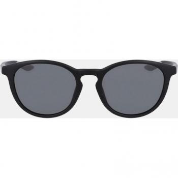 Gafas de sol unisex redondas Nike Evolution P DZ7363 negras con lentes polarizadas