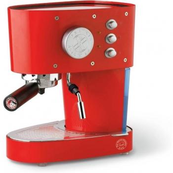 illycaffè X3 ESE - Máquina de café de monodosis, color rojo