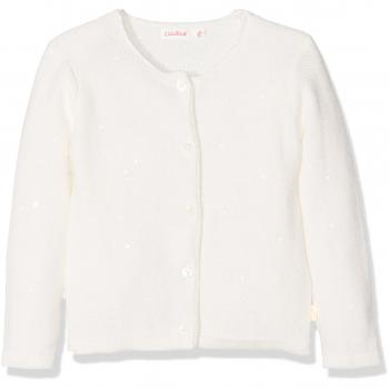 Billieblush Cardigan Fantaisie, Chaleco de Traje para Niñas, Écru