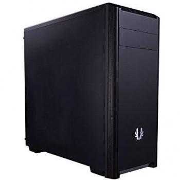 BitFenix Nova Carcasa de PC Negra - Caja ATX, Micro-ATX, Mini-ITX con USB 3.0, Fabricada en Plástico y Acero